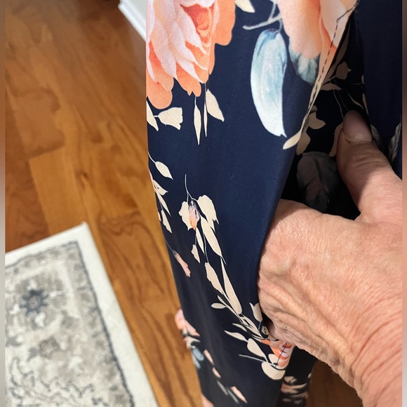 Floral Maxi Dress-Multi Color - Picture 5 of 5